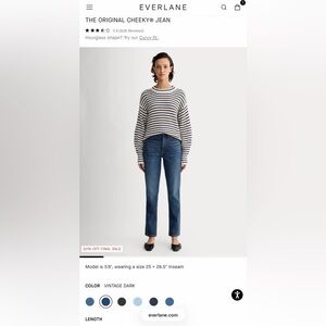 Everlane original cheeky Jean
